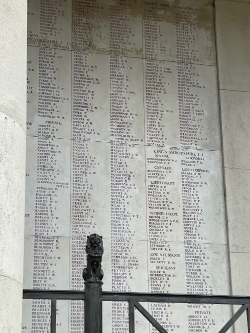 Menenpoort - Memorial to the Missing #6