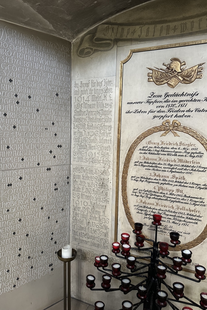 War Memorial Solnhofen St. Veit Church #2