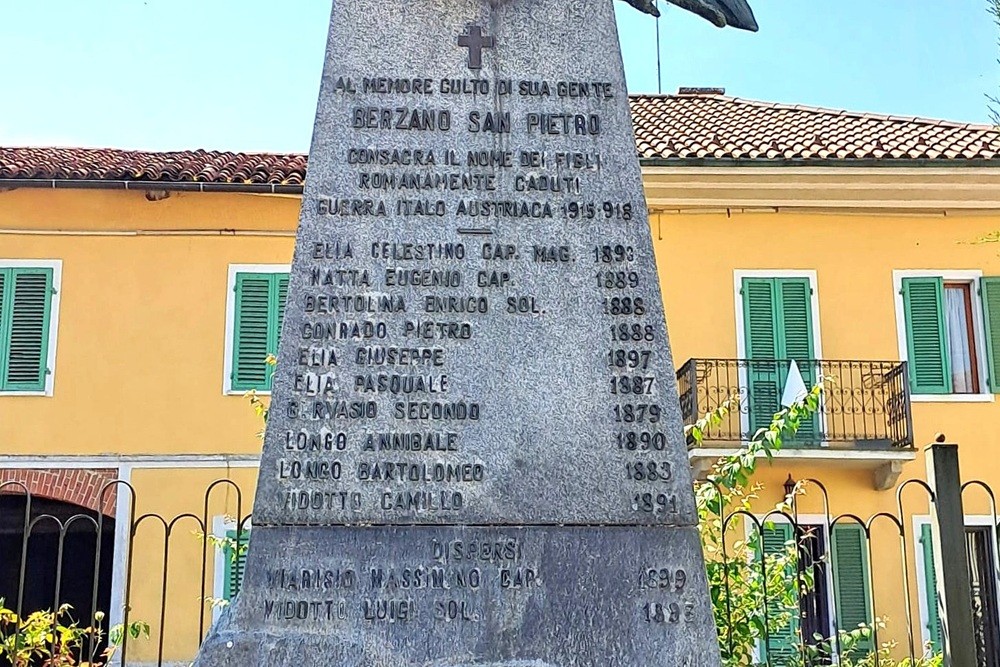 War Memorial Berzano di San Pietro #4