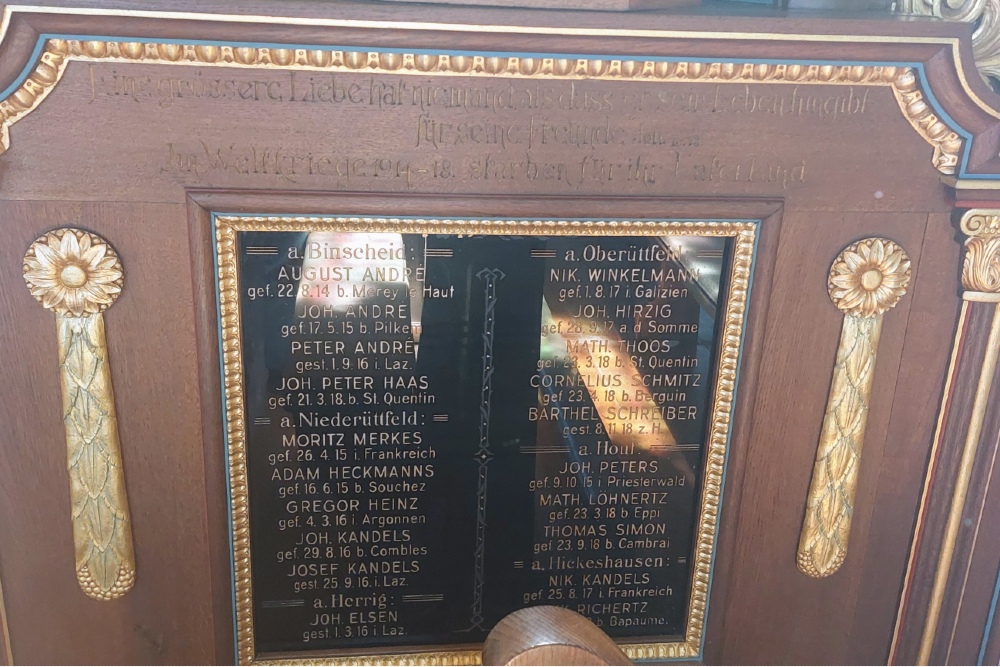 Gedenkteken Kerk Binscheid #2