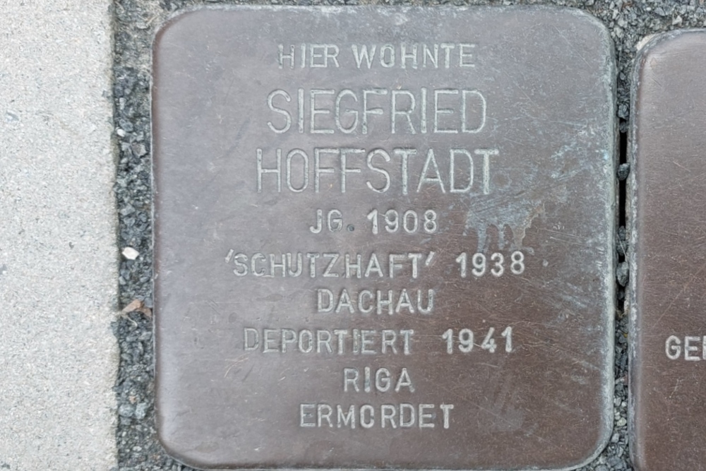 Stolpersteine Annastraße 7 #2