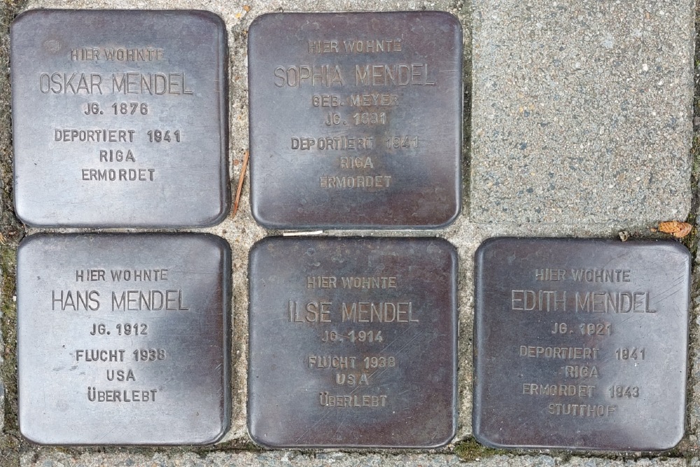 Stumbling Stones Bahnstraße 9 #1