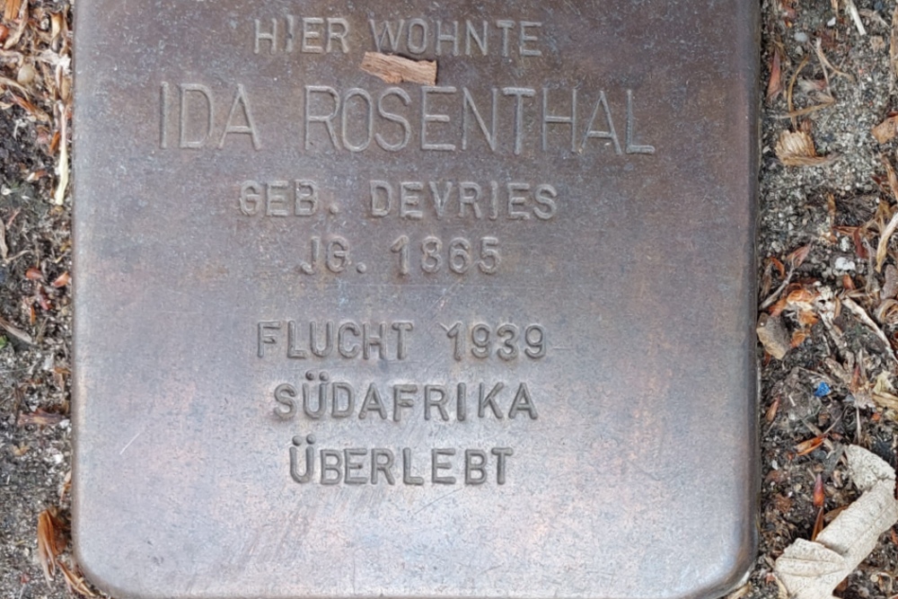 Stumbling Stones Mosterstraße 14 #7