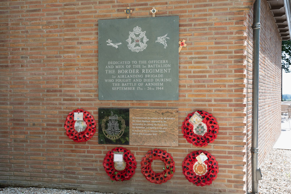 Gedenktekens 1st Border Regiment & Dorset Regiment Westerbouwing #5