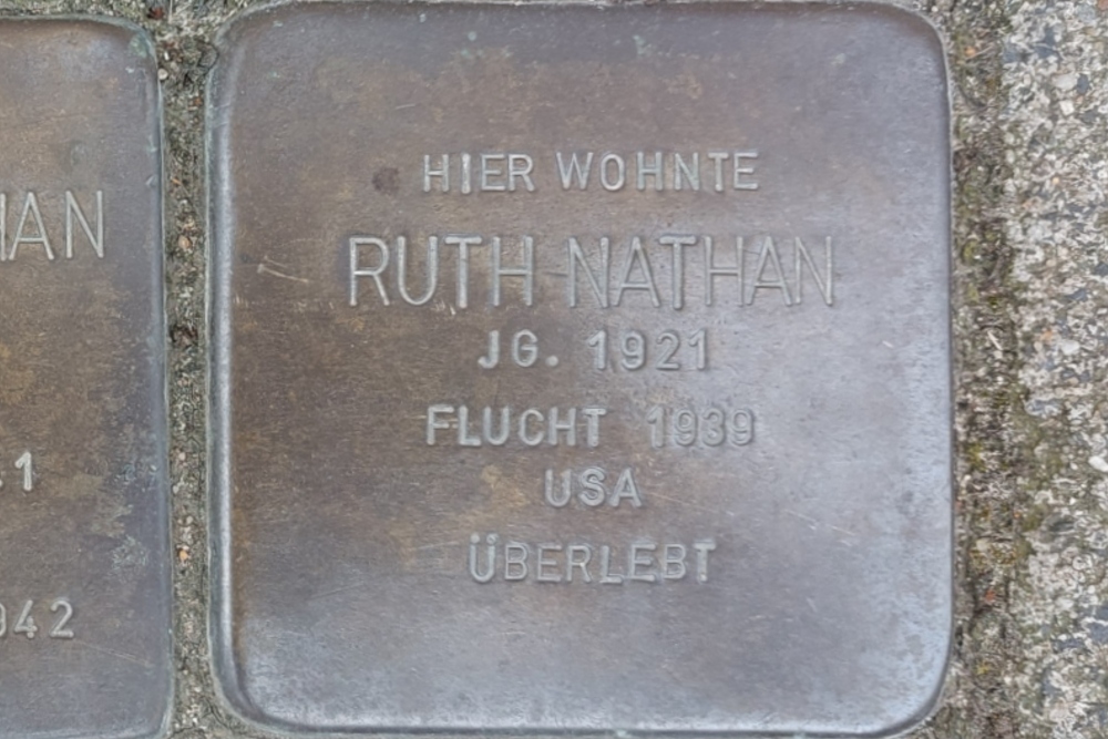 Stolpersteine Baustraße 48 #6