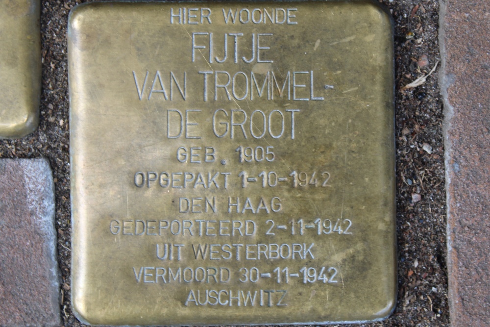 Stolpersteine Fahrenheitstraat 498 #4