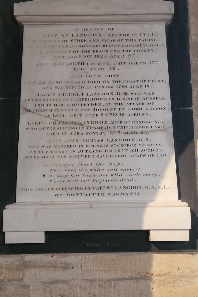 Memorials St Catherine's Montacute #2
