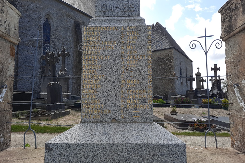 Oorlogsmonument Ravenoville #3