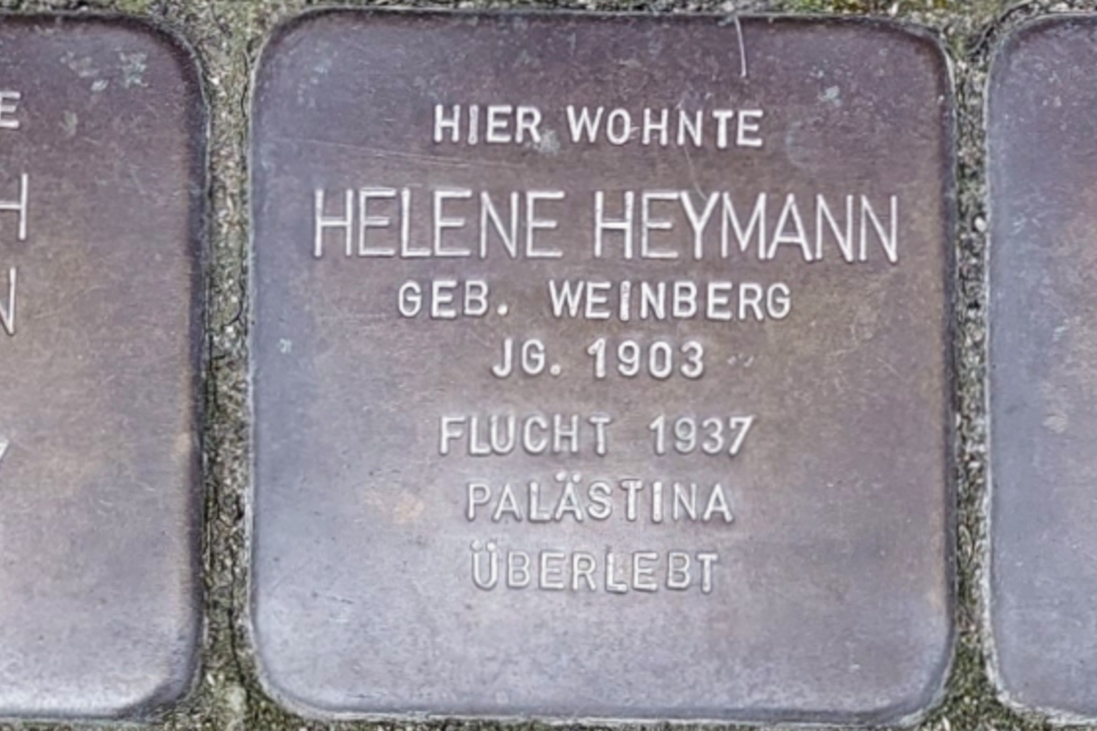 Stolpersteine Gasthausstraße 3 #4