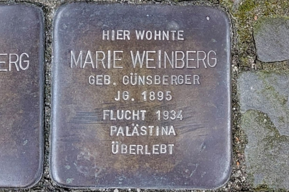 Stolpersteine Gasthausstraße 3 #7