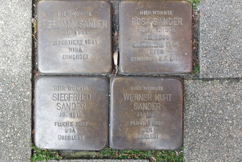 Stumbling Stones Kaßstraße 6 #3