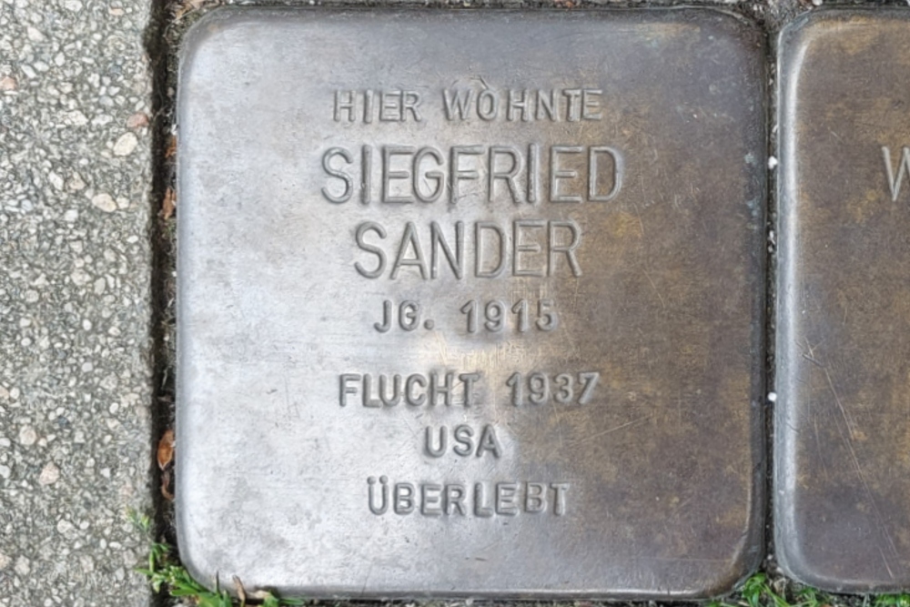 Stumbling Stones Kaßstraße 6 #5