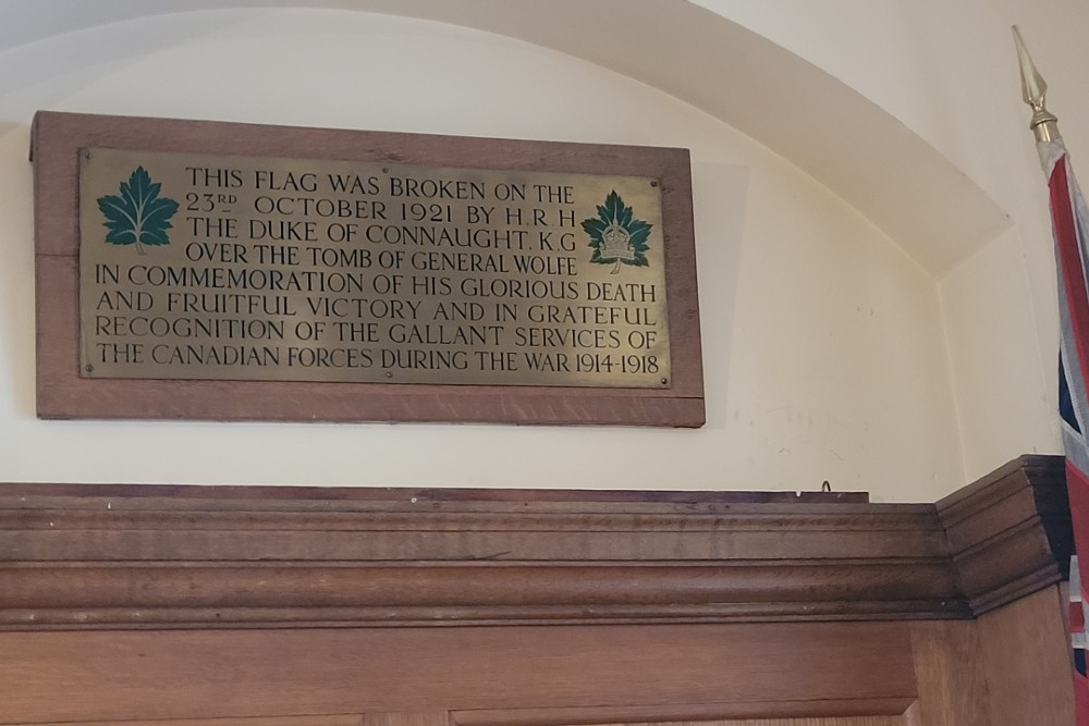 Memorial Canadians Soldiers WW1