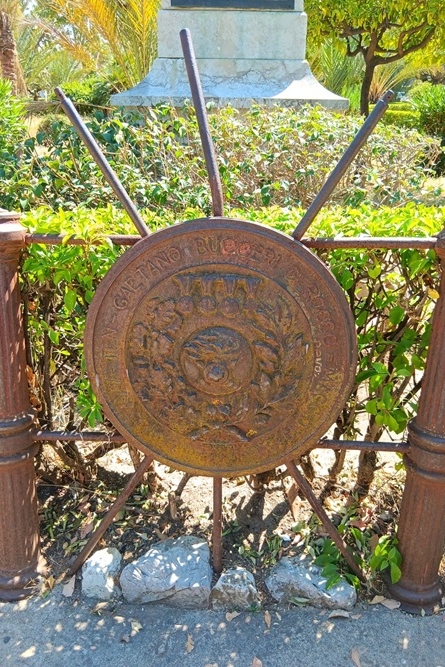 Monument Gaetano Bucceri, Villa Bonanno Park Palermo #3