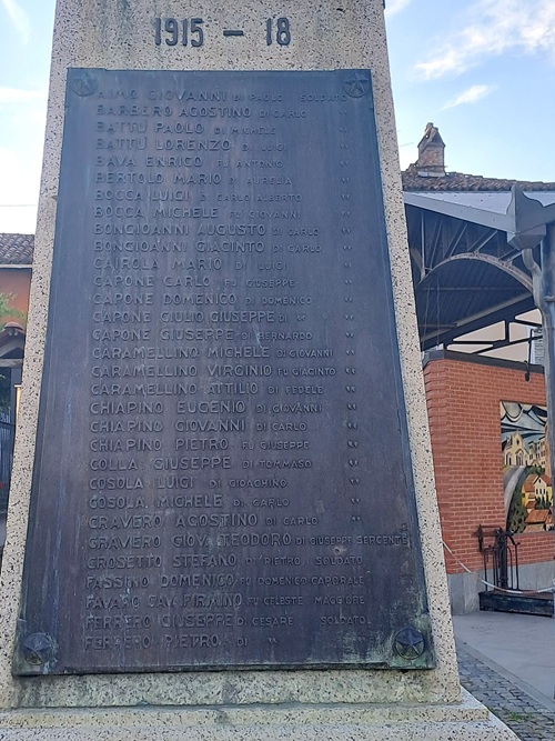 War Memorial Casalborgone #3