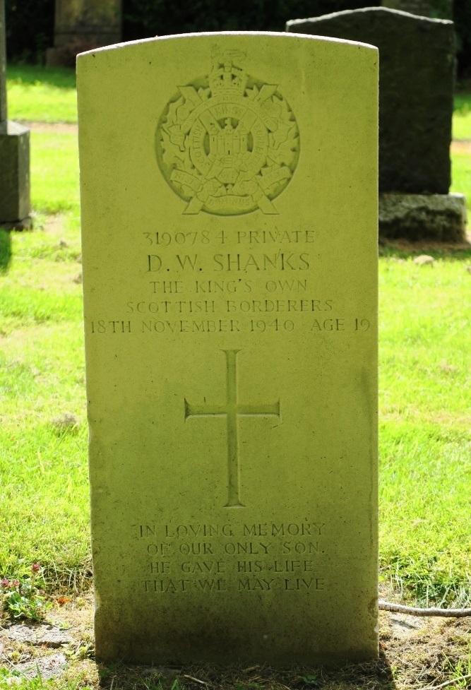 Commonwealth War Grave Bowden New Cemetery