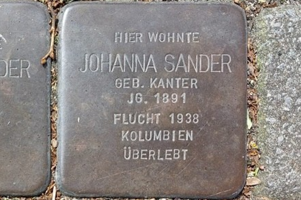Stumbling Stones Reeser Straße 4 #4