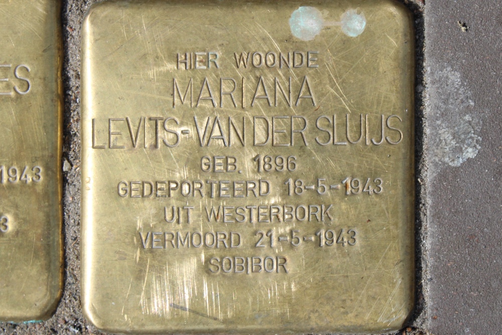 Stumbling Stones Paviljoensgracht 37 #3
