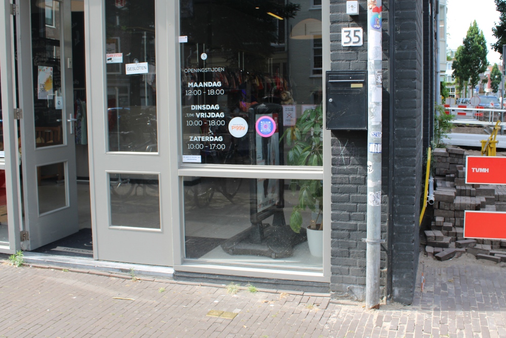 Stumbling Stones Paviljoensgracht 37 #4