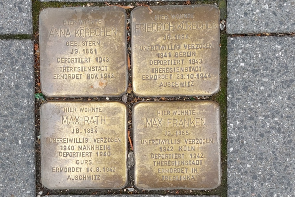 Stumbling Stones Bahnhofstraße 9 #1