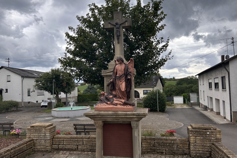 Monument omgekomen Duitse soldaten, Wallerfangen