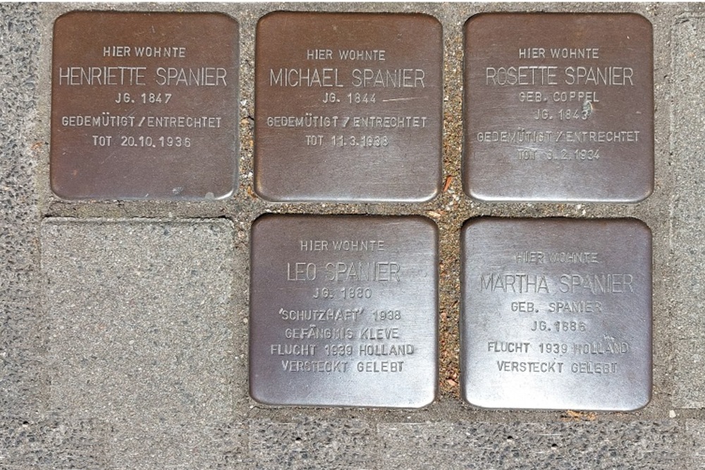 Stolpersteine Herzogenstraße 21 #1