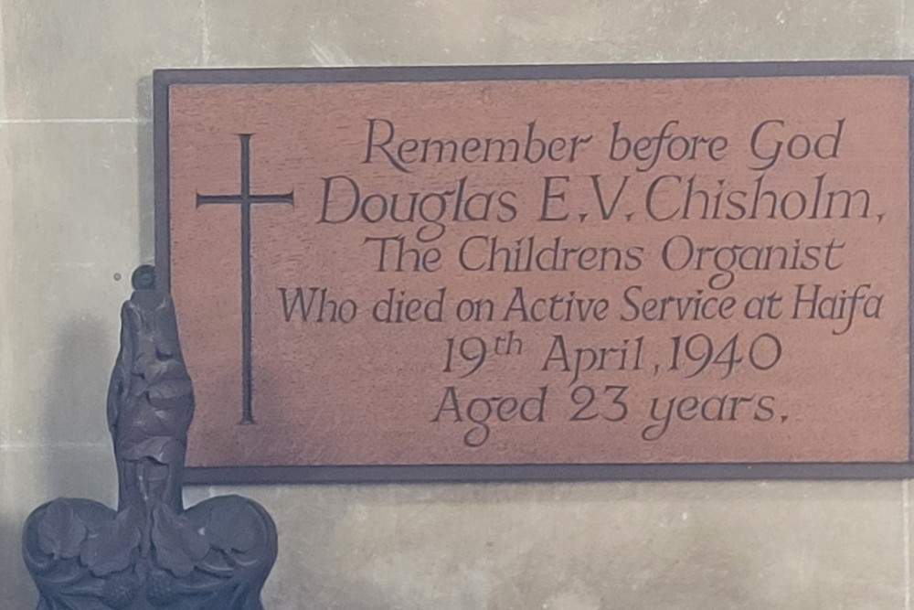 Memorials St Cuthbert's Wells