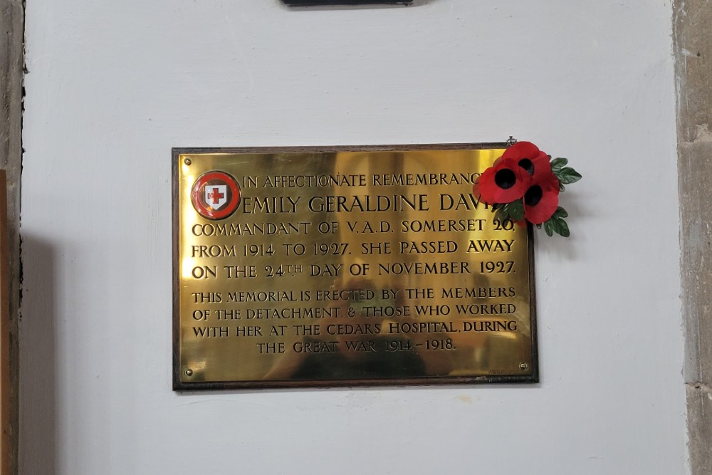 Memorials St Cuthbert's Wells #2