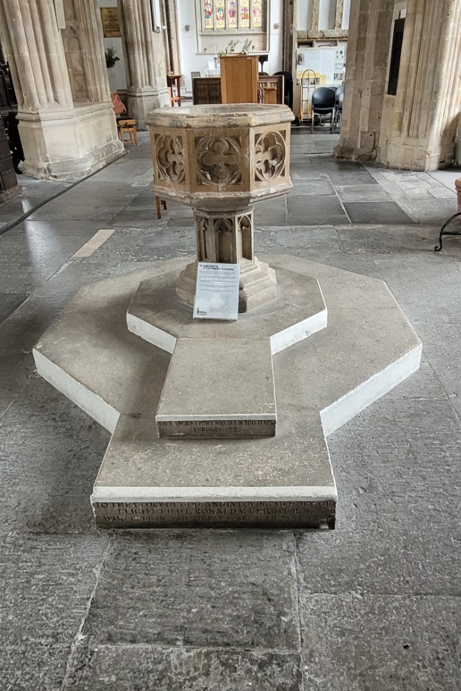 Memorials St Cuthbert's Wells #5