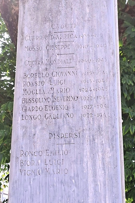 Oorlogsmonument Moncucco #4