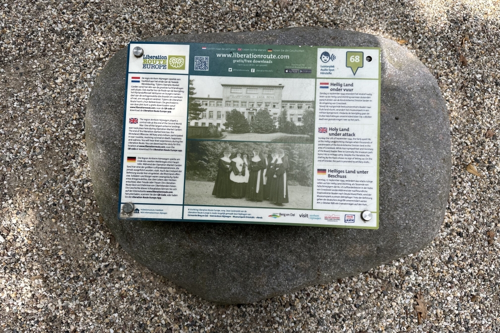 Liberation Route Marker 068: Heilig Land onder vuur #4