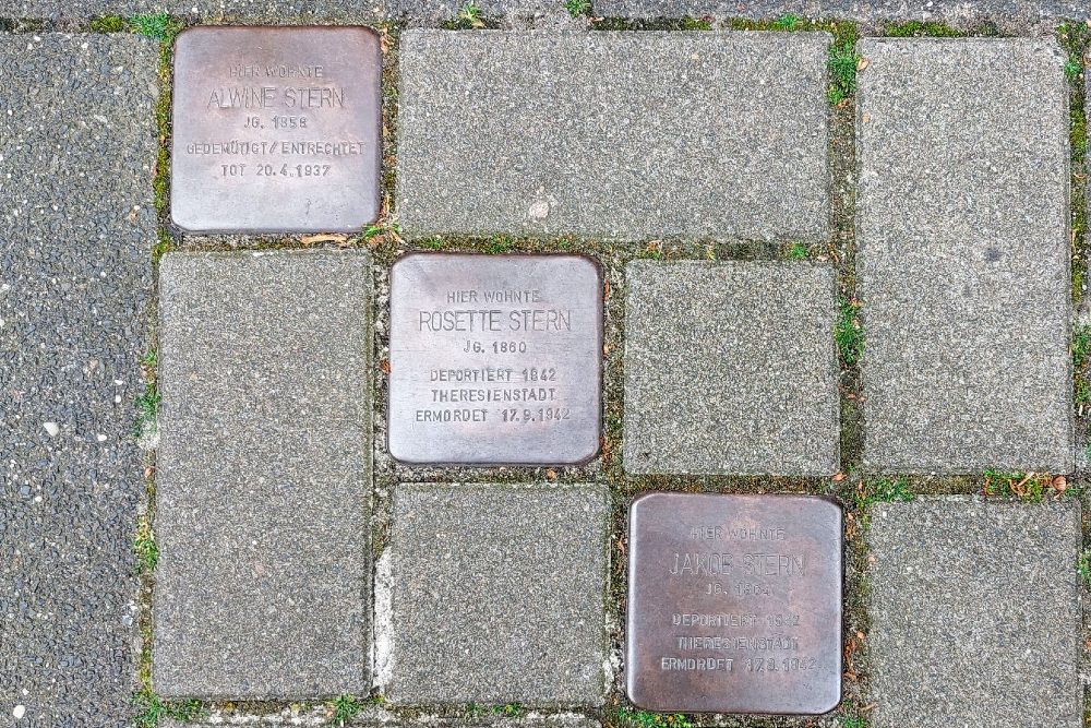 Stolpersteine Herzogenstraße 36