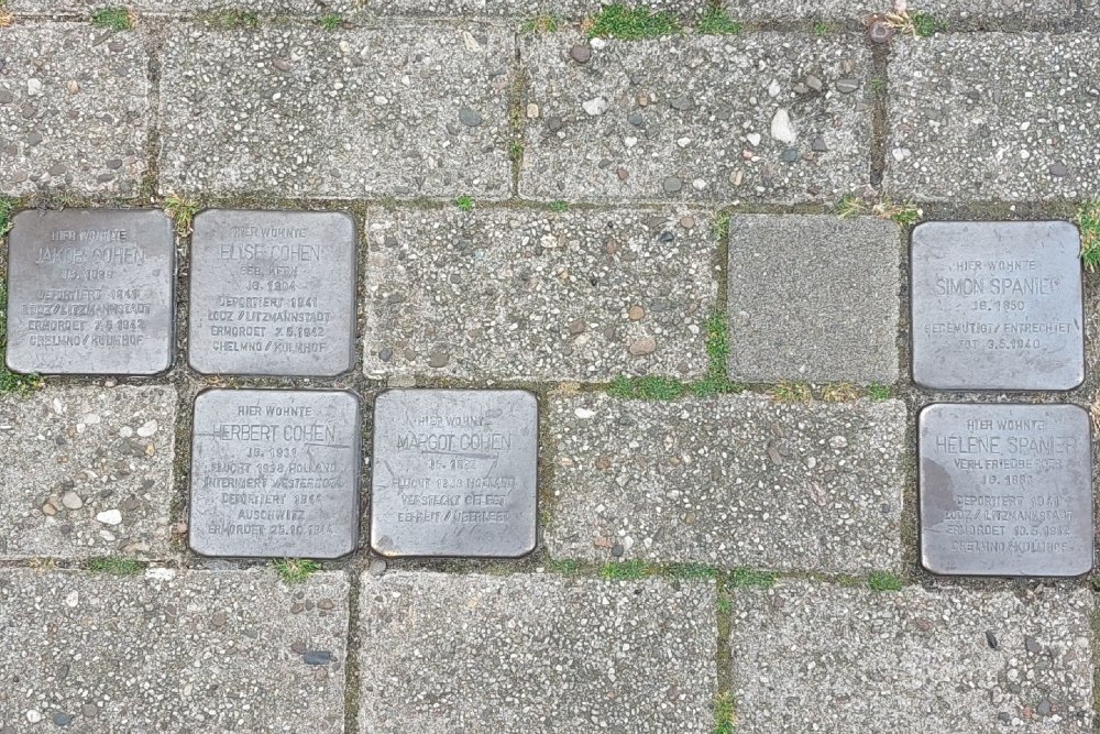 Stolpersteine Herzogenstraße 8 #1
