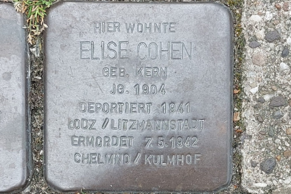Stolpersteine Herzogenstraße 8 #3
