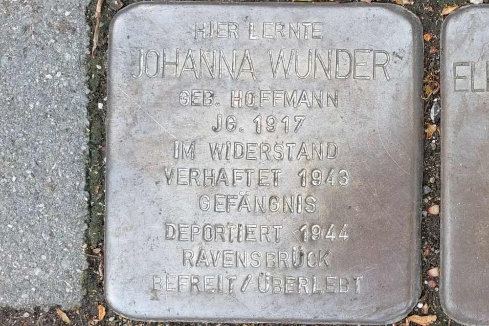 Stumbling Stones Leeger-Weezer-Weg #2