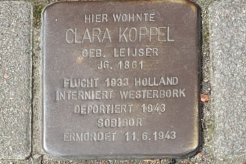 Stolpersteine Mühlenstraße 27 #2