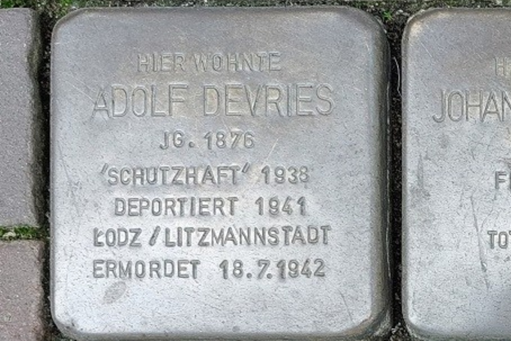Stumbling Stones Voßstraße 12 #2