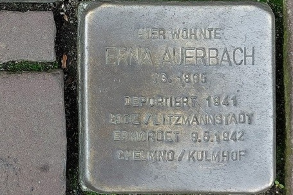 Stumbling Stones Voßstraße 12 #5