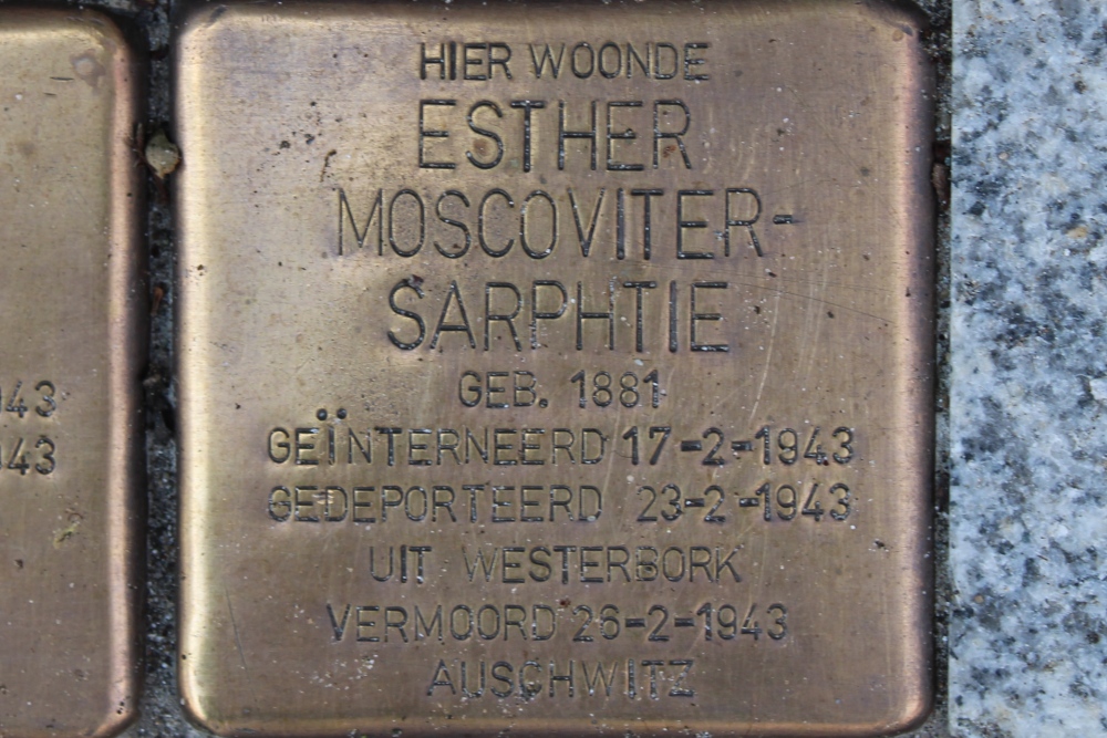 Stolperstein Waverstraat 95-III #4
