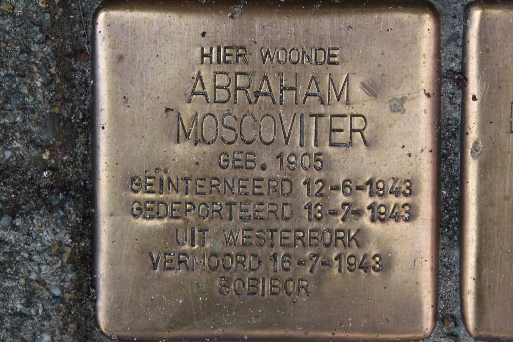 Stolperstein Waverstraat 95-III #5