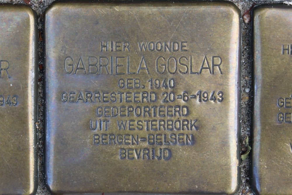 Stolpersteine Rooseveltlaan 16 #5