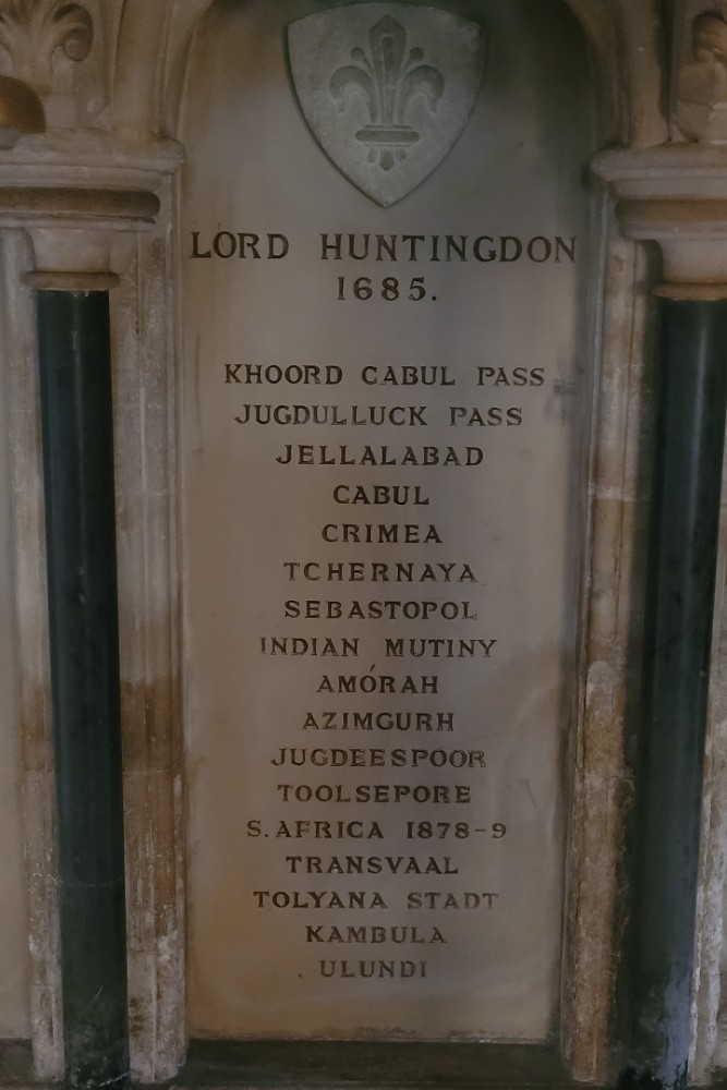 Gedenktekens Somerset Light Infantry Wells Cathedral #2