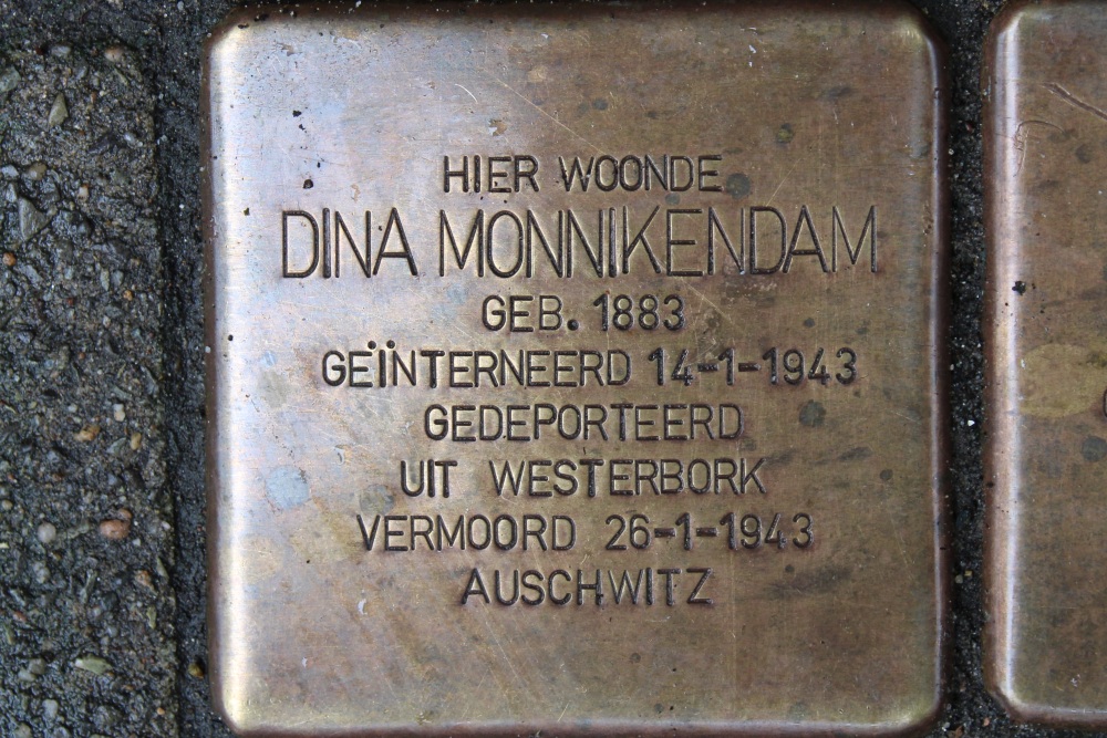Stumbling Stones Dusartstraat 65 #2