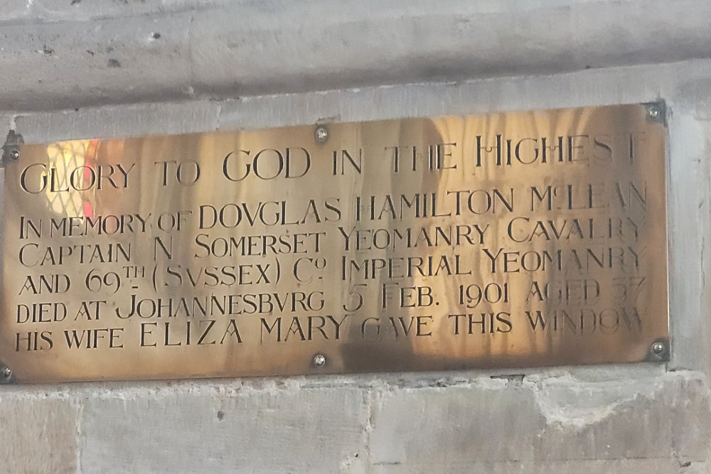 Memorial Window Captain Douglas McLean #3