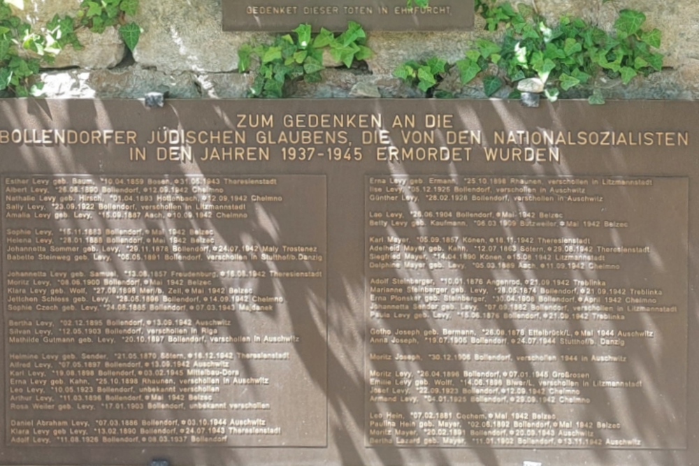 Joods Gedenkteken Bollendorf #7