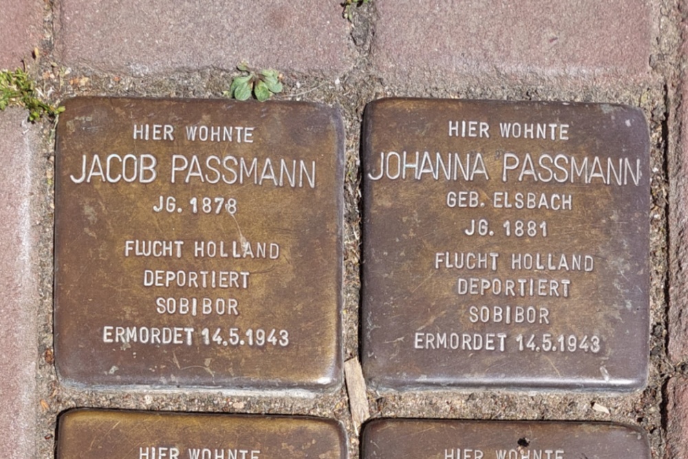 Stolpersteine Scharnstraße 14 #5