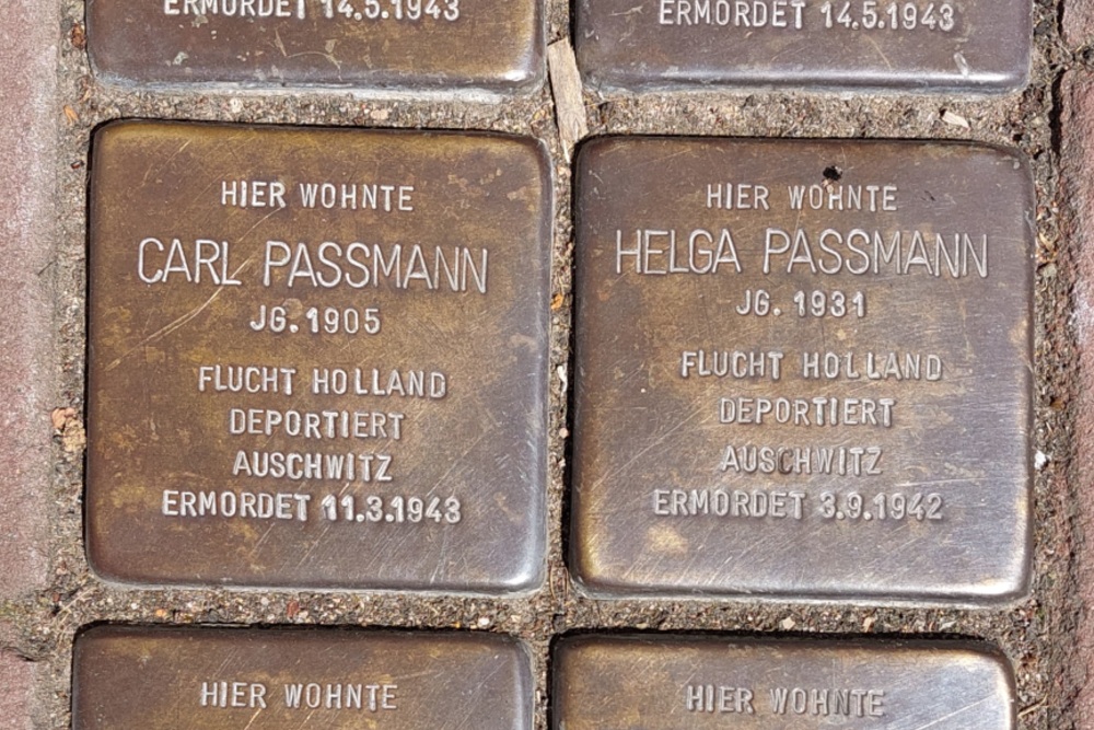 Stolpersteine Scharnstraße 14 #6
