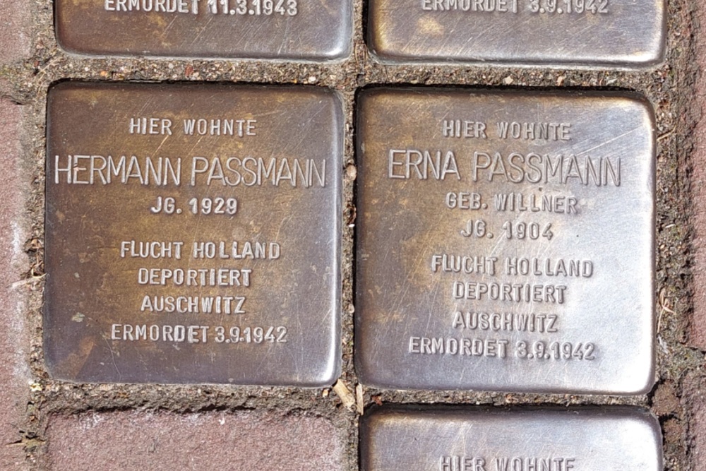Stolpersteine Scharnstraße 14 #7