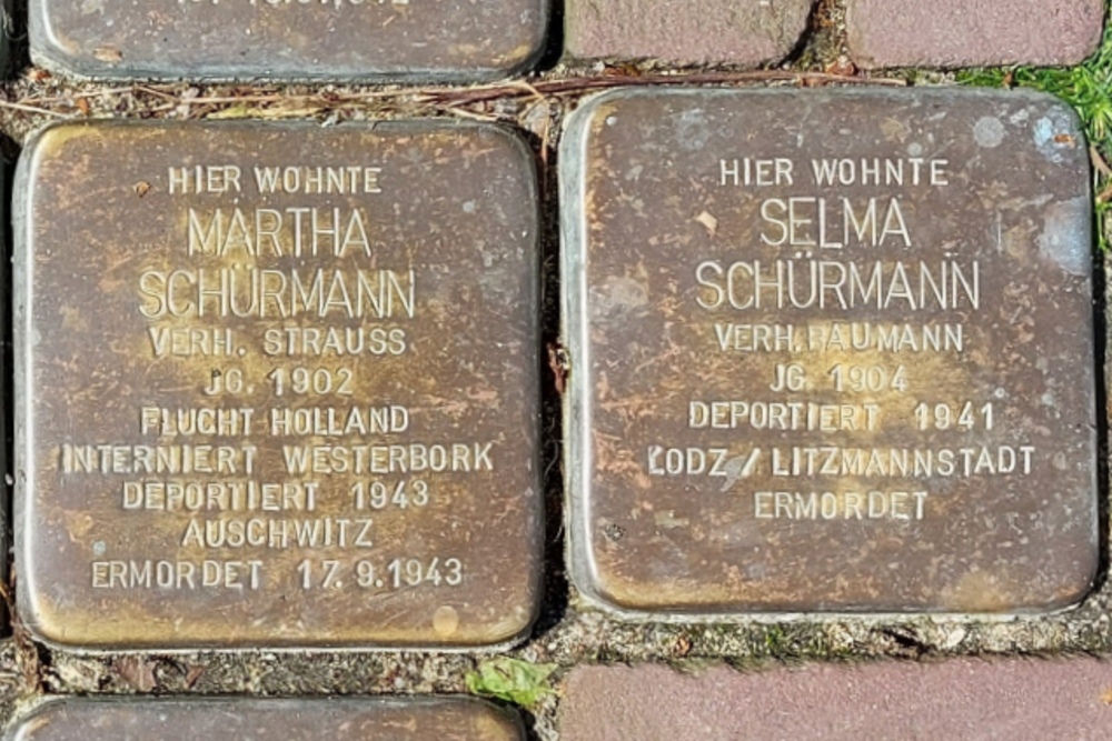 Stolpersteine Monrestraße 20 #6
