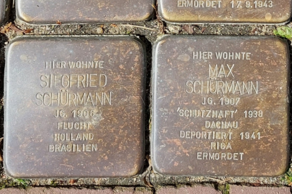 Stolpersteine Monrestraße 20 #7